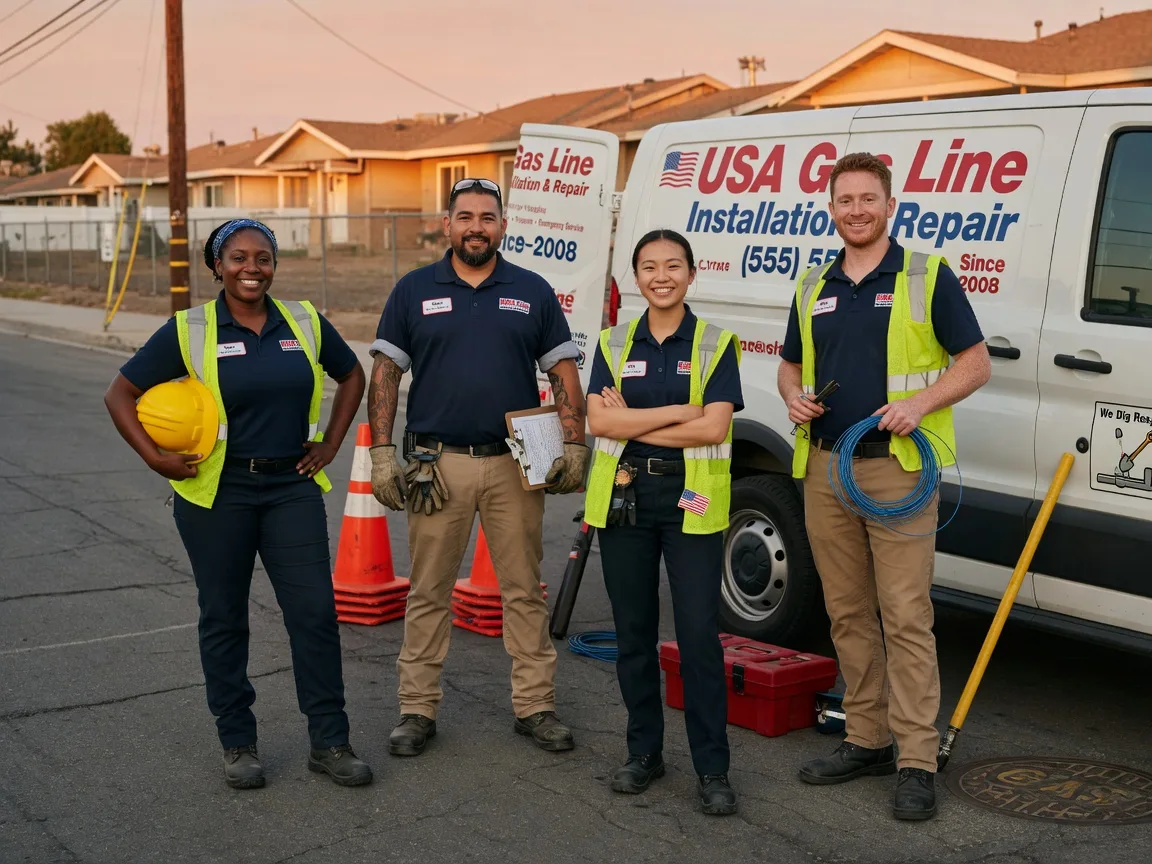 Gas Line Installation company in Hood, CA